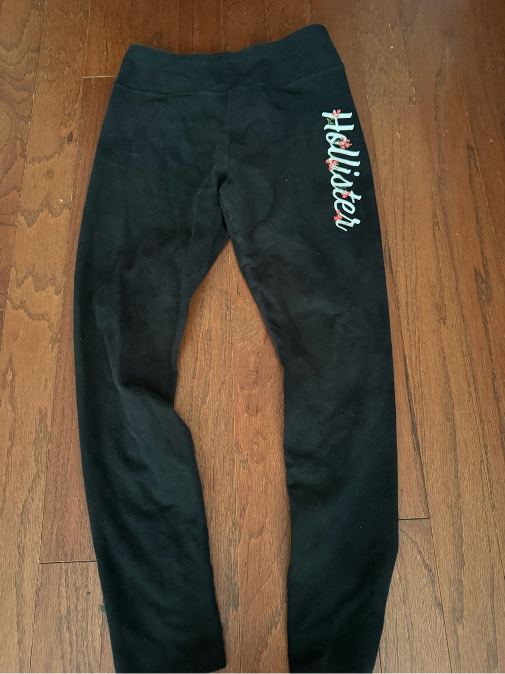 Hollister Black Logo Waistband Top